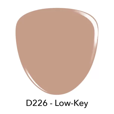 D226 LOW-KEY BROWN CRÈME Revel Dip Powder