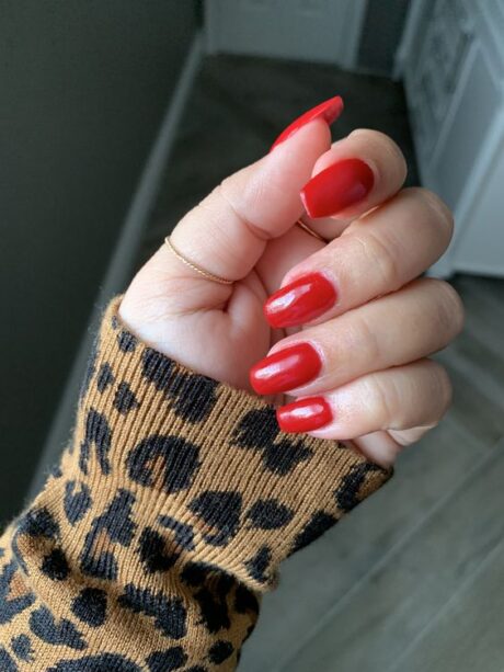 D246 FESTIVAL RED Revel Nail Dipping Powder