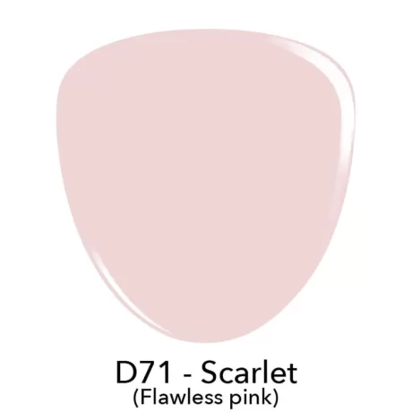 D71 SCARLETT Revel Dip Powder