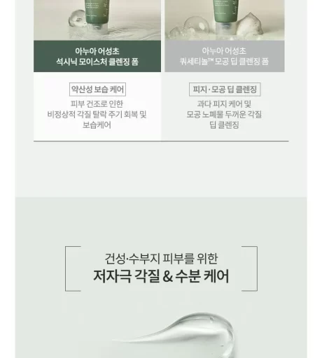 Anua Heartleaf Succinic Moisture Cleansing Foam