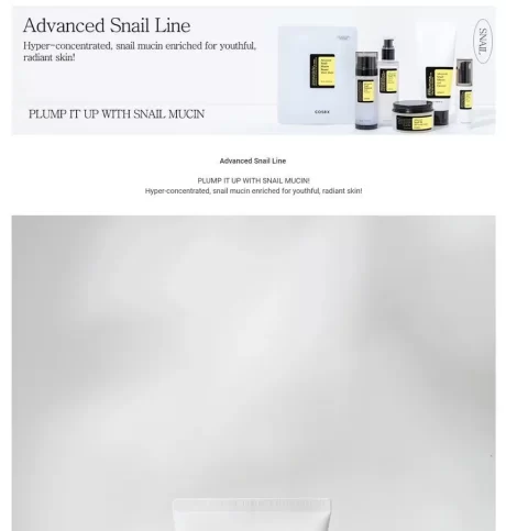 COSRX - Advanced Snail Mucin Gel Cleanser