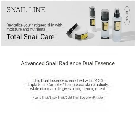 COSRX Advanced Snail Radiance Dual Essence
