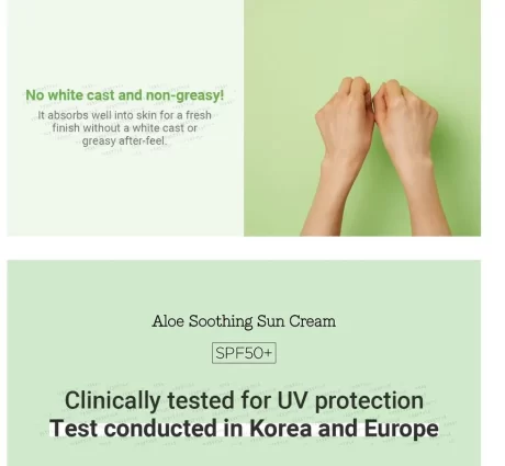 COSRX - Aloe Soothing Sun Cream-6