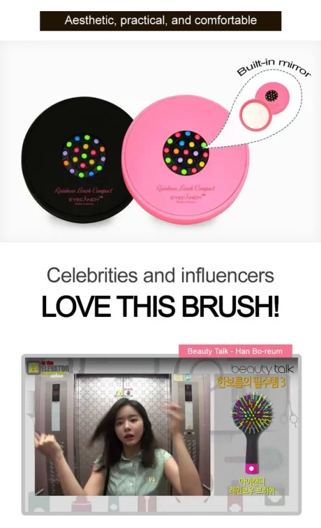 EYECANDY Compact Brush (Black) -2