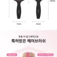 EYECANDY Volume S King Paddle Hair Brush -Black