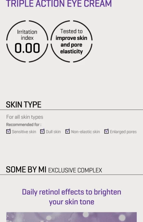 SOME BY MI Retinol Intense Advanced Triple Action Eye Cream