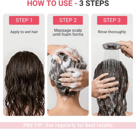 Moremo Repair Shampoo R 300ML Korean Hair shampoo