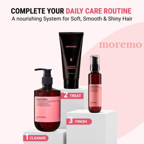 Moremo Repair Shampoo R 300ML sizes